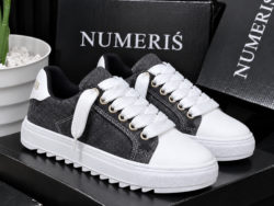 Sneakers NUMERIS — Gris denim