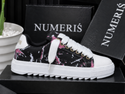Alternative view of Sneakers NUMERIS — Noir / Blanc / Rose