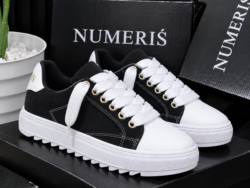 Sneakers NUMERIS — Noir uni