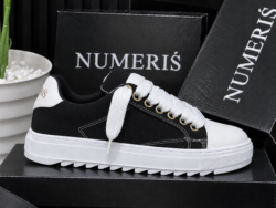 Alternative view of Sneakers NUMERIS — Noir uni